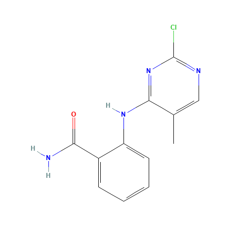 2-[(2-chloro-5-methylpyrimidin-4-yl)amino]benzamide (CAS: 325702-63-4) - Related Chemical Product