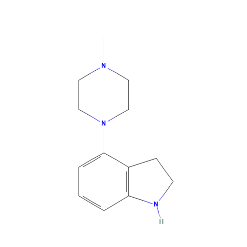4-(4-methylpiperazin-1-yl)-2,3-dihydro-1H-indole (CAS: 1383974-41-1) - Related Chemical Product