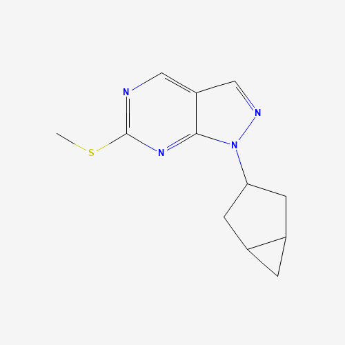 1-(3-bicyclo[3.1.0]hexanyl)-6-methylsulfanylpyrazolo[3,4-d]pyrimidine (CAS: 1365170-02-0) - Related Chemical Product