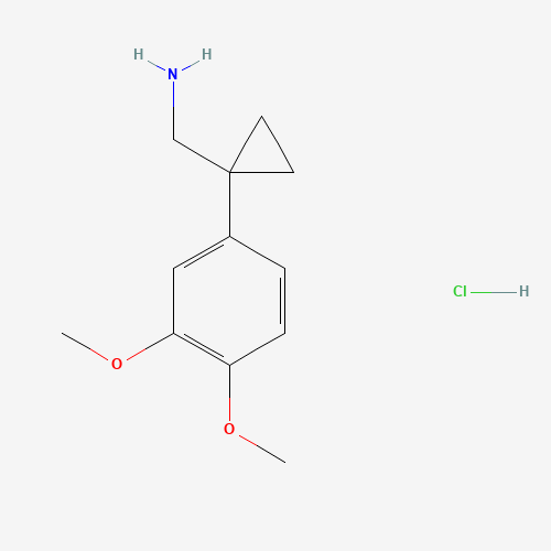 [1-(3,4-dimethoxyphenyl)cyclopropyl]methanamine;hydrochloride (CAS: 1208550-10-0) - Related Chemical Product