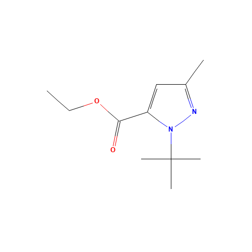 ethyl 2-tert-butyl-5-methylpyrazole-3-carboxylate (CAS: 175277-08-4) - Related Chemical Product