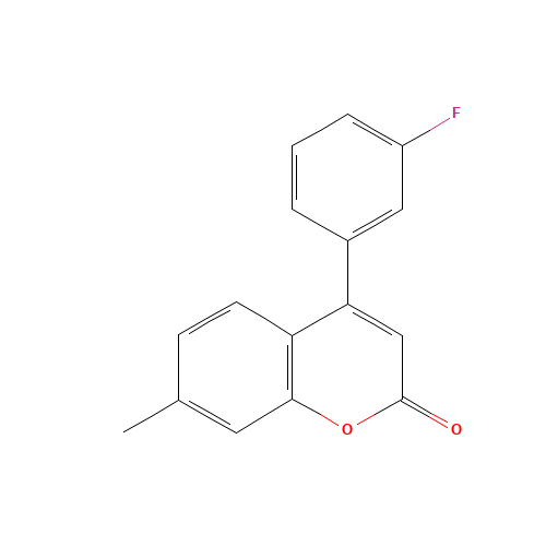 4-(3-fluorophenyl)-7-methylchromen-2-one (CAS: 1044277-06-6) - Related Chemical Product
