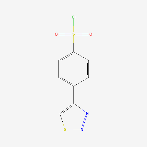 4-(thiadiazol-4-yl)benzenesulfonyl chloride (CAS: 499771-00-5) - Related Chemical Product