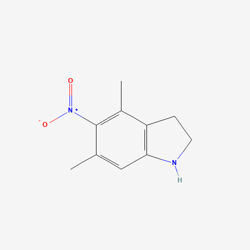 4,6-dimethyl-5-nitro-2,3-dihydro-1H-indole (CAS: 288459-65-4) - Related Chemical Product