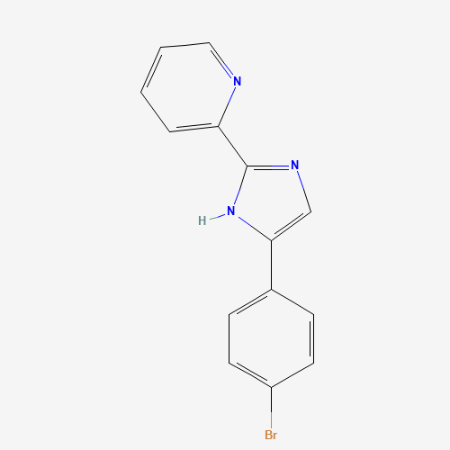 2-[5-(4-bromophenyl)-1H-imidazol-2-yl]pyridine (CAS: 1211593-39-3) - Related Chemical Product