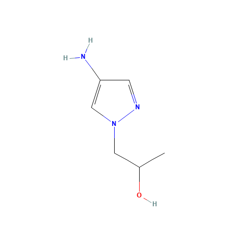 1-(4-aminopyrazol-1-yl)propan-2-ol (CAS: 1296308-08-1) - Related Chemical Product