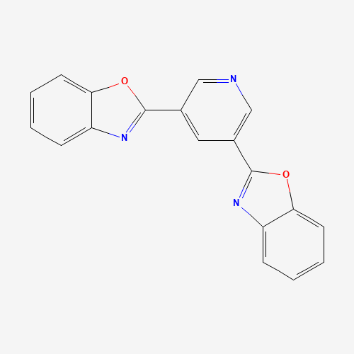 2-[5-(1,3-benzoxazol-2-yl)pyridin-3-yl]-1,3-benzoxazole (CAS: 1223748-38-6) - Related Chemical Product