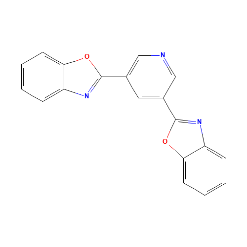 2-[5-(1,3-benzoxazol-2-yl)pyridin-3-yl]-1,3-benzoxazole (CAS: 1223748-38-6) - Related Chemical Product