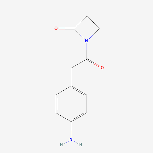 1-[2-(4-aminophenyl)acetyl]azetidin-2-one (CAS: 1445317-00-9) - Related Chemical Product