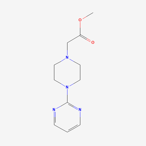 methyl 2-(4-pyrimidin-2-ylpiperazin-1-yl)acetate (CAS: 896213-29-9) - Related Chemical Product
