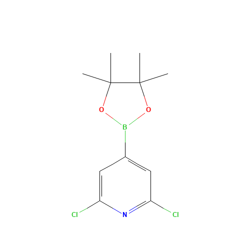 2,6-dichloro-4-(4,4,5,5-tetramethyl-1,3,2-dioxaborolan-2-yl)pyridine (CAS: 408492-27-3) - Related Chemical Product