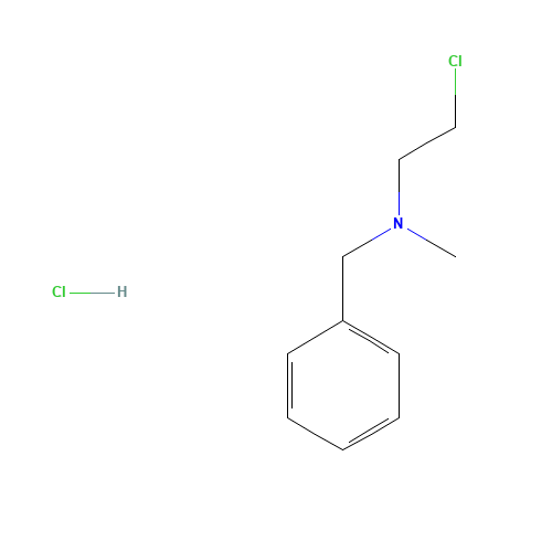 N-benzyl-2-chloro-N-methylethanamine;hydrochloride (CAS: 23510-18-1) - Related Chemical Product