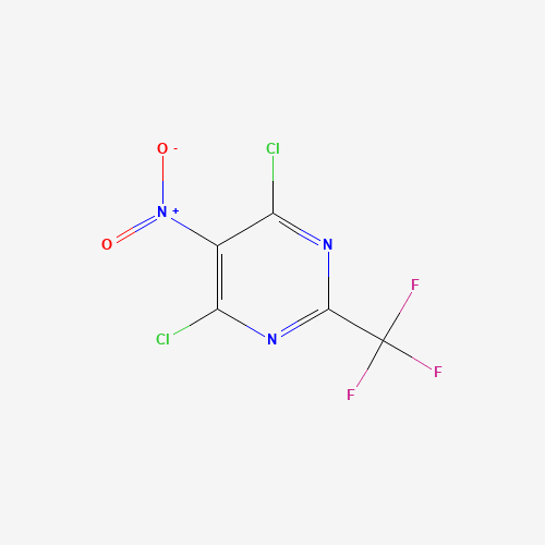 4,6-dichloro-5-nitro-2-(trifluoromethyl)pyrimidine (CAS: 715-46-8) - Related Chemical Product