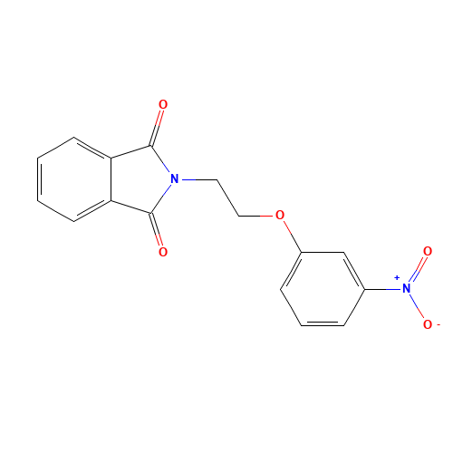 2-[2-(3-nitrophenoxy)ethyl]isoindole-1,3-dione (CAS: 58910-41-1) - Related Chemical Product