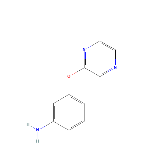 3-(6-methylpyrazin-2-yl)oxyaniline (CAS: 915707-61-8) - Related Chemical Product