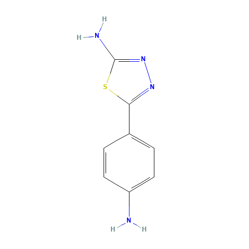 5-(4-aminophenyl)-1,3,4-thiadiazol-2-amine (CAS: 51659-90-6) - Related Chemical Product