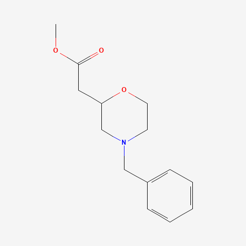 methyl 2-(4-benzylmorpholin-2-yl)acetate (CAS: 766539-34-8) - Related Chemical Product