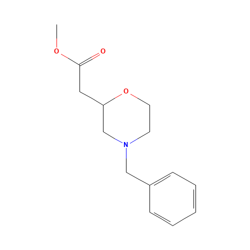 methyl 2-(4-benzylmorpholin-2-yl)acetate (CAS: 766539-34-8) - Related Chemical Product