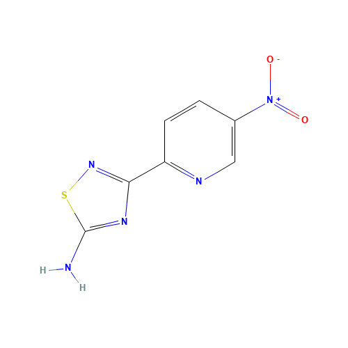 3-(5-nitropyridin-2-yl)-1,2,4-thiadiazol-5-amine (CAS: 1179360-99-6) - Related Chemical Product