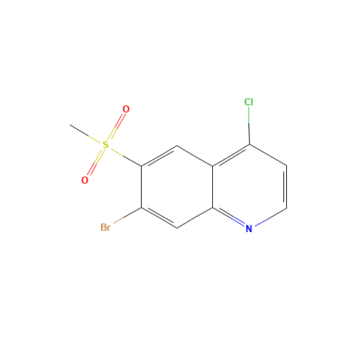 7-bromo-4-chloro-6-methylsulfonylquinoline (CAS: 955879-84-2) - Related Chemical Product