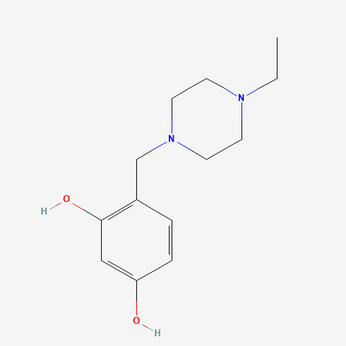 4-[(4-ethylpiperazin-1-yl)methyl]benzene-1,3-diol (CAS: 917201-63-9) - Related Chemical Product