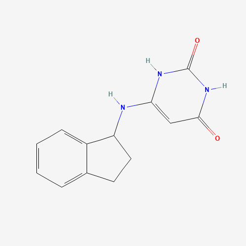6-(2,3-dihydro-1H-inden-1-ylamino)-1H-pyrimidine-2,4-dione (CAS: 876408-66-1) - Related Chemical Product