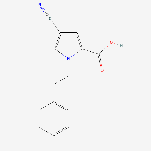 4-cyano-1-(2-phenylethyl)pyrrole-2-carboxylic acid (CAS: 66491-01-8) - Related Chemical Product
