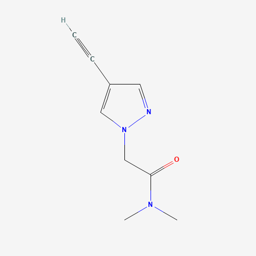 2-(4-ethynylpyrazol-1-yl)-N,N-dimethylacetamide (CAS: 1400287-31-1) - Related Chemical Product