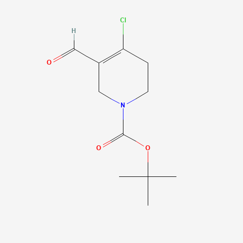 tert-butyl 4-chloro-5-formyl-3,6-dihydro-2H-pyridine-1-carboxylate (CAS: 885275-20-7) - Related Chemical Product