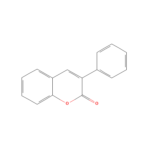 3-phenylchromen-2-one (CAS: 955-10-2) - Related Chemical Product