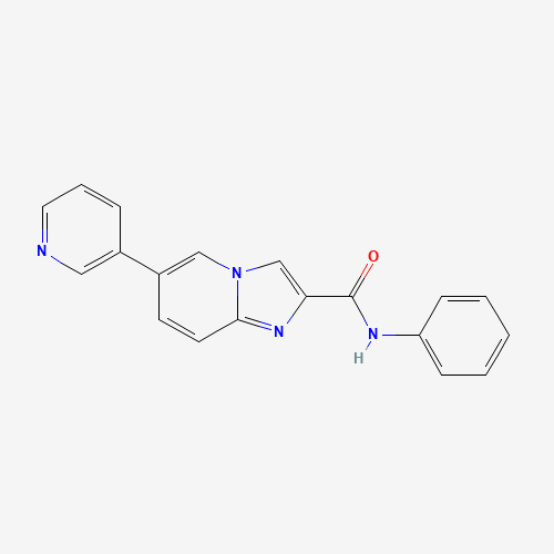 N-phenyl-6-pyridin-3-ylimidazo[1,2-a]pyridine-2-carboxamide (CAS: 1167623-20-2) - Related Chemical Product