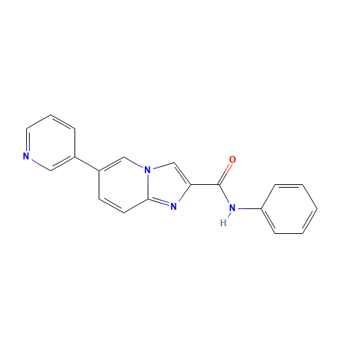 N-phenyl-6-pyridin-3-ylimidazo[1,2-a]pyridine-2-carboxamide (CAS: 1167623-20-2) - Related Chemical Product