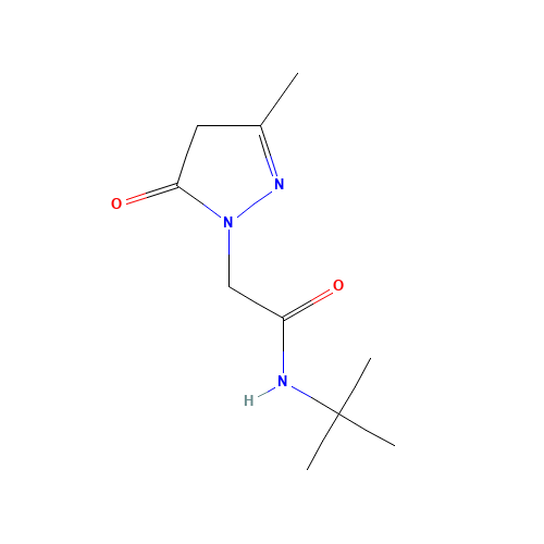 N-tert-butyl-2-(3-methyl-5-oxo-4H-pyrazol-1-yl)acetamide (CAS: 376592-62-0) - Related Chemical Product