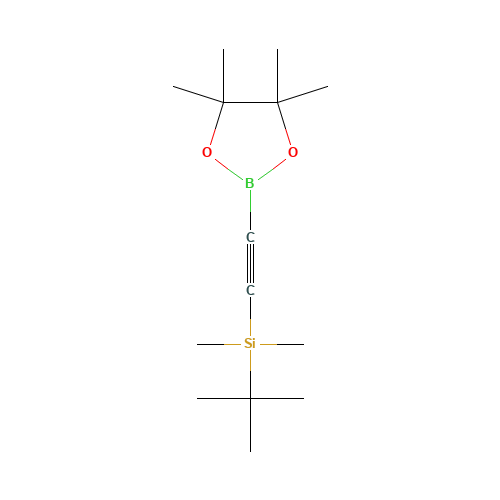 tert-butyl-dimethyl-[2-(4,4,5,5-tetramethyl-1,3,2-dioxaborolan-2-yl)ethynyl]silane (CAS: 1073355-02-8) - Related Chemical Product