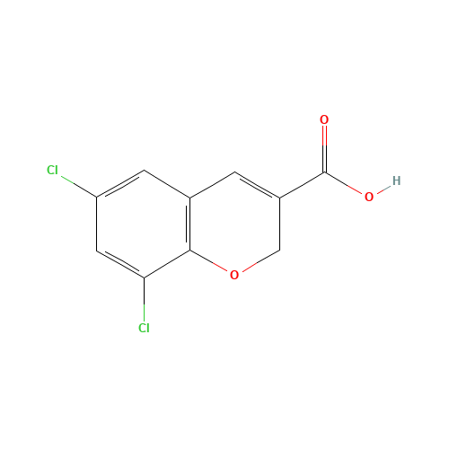 6,8-dichloro-2H-chromene-3-carboxylic acid (CAS: 83823-07-8) - Related Chemical Product