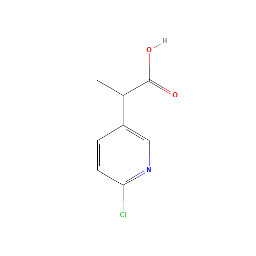 2-(6-chloropyridin-3-yl)propanoic acid (CAS: 866629-21-2) - Related Chemical Product
