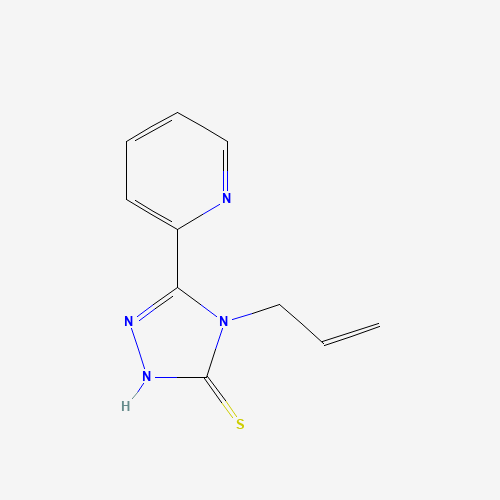 4-prop-2-enyl-3-pyridin-2-yl-1H-1,2,4-triazole-5-thione (CAS: 91813-63-7) - Related Chemical Product