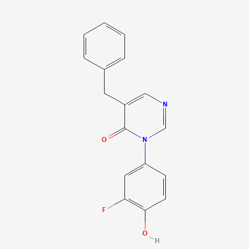 5-benzyl-3-(3-fluoro-4-hydroxyphenyl)pyrimidin-4-one (CAS: 960299-00-7) - Related Chemical Product