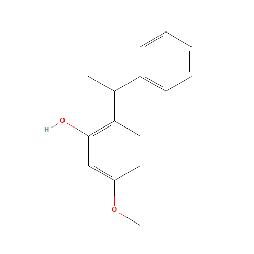 5-methoxy-2-(1-phenylethyl)phenol (CAS: 67223-12-5) - Related Chemical Product