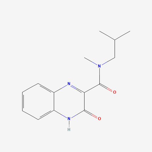 N-methyl-N-(2-methylpropyl)-3-oxo-4H-quinoxaline-2-carboxamide (CAS: 1374849-39-4) - Related Chemical Product
