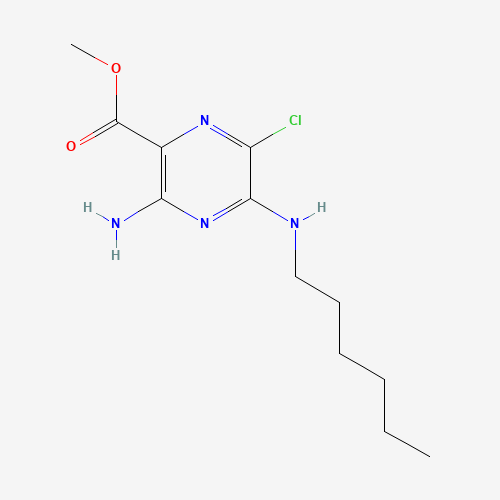 methyl 3-amino-6-chloro-5-(hexylamino)pyrazine-2-carboxylate (CAS: 1472-27-1) - Related Chemical Product