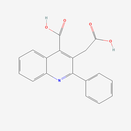 3-(carboxymethyl)-2-phenylquinoline-4-carboxylic acid (CAS: 43071-31-4) - Related Chemical Product