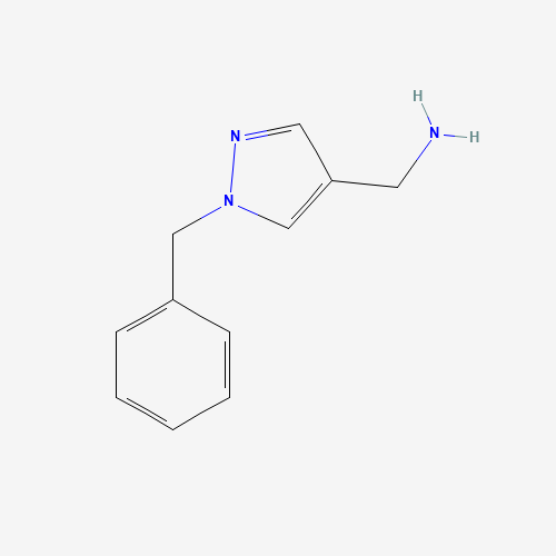 (1-benzylpyrazol-4-yl)methanamine (CAS: 936940-11-3) - Related Chemical Product