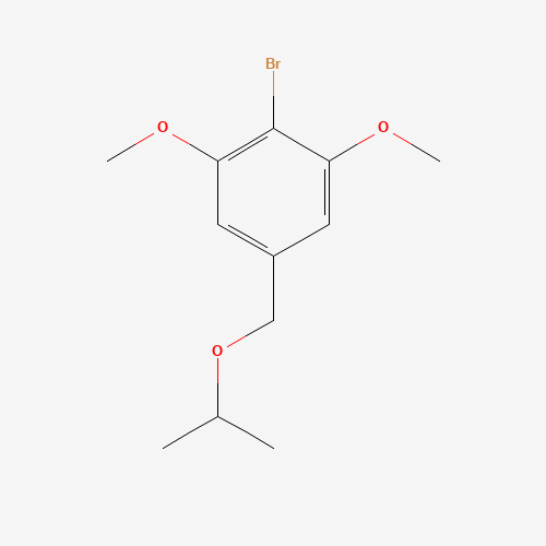 2-bromo-1,3-dimethoxy-5-(propan-2-yloxymethyl)benzene (CAS: 1290127-68-2) - Related Chemical Product