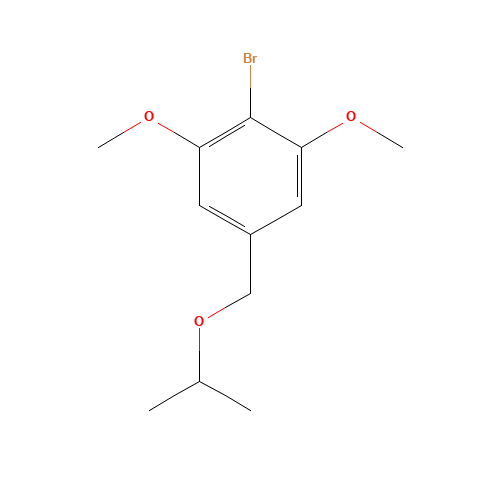 2-bromo-1,3-dimethoxy-5-(propan-2-yloxymethyl)benzene (CAS: 1290127-68-2) - Related Chemical Product