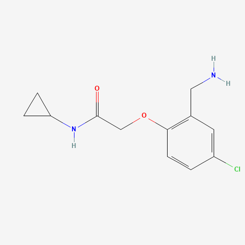 2-[2-(aminomethyl)-4-chlorophenoxy]-N-cyclopropylacetamide (CAS: 195517-92-1) - Related Chemical Product