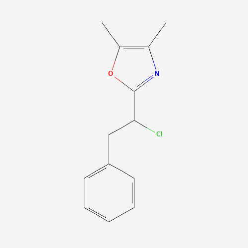 2-(1-chloro-2-phenylethyl)-4,5-dimethyl-1,3-oxazole (CAS: 1092352-12-9) - Related Chemical Product