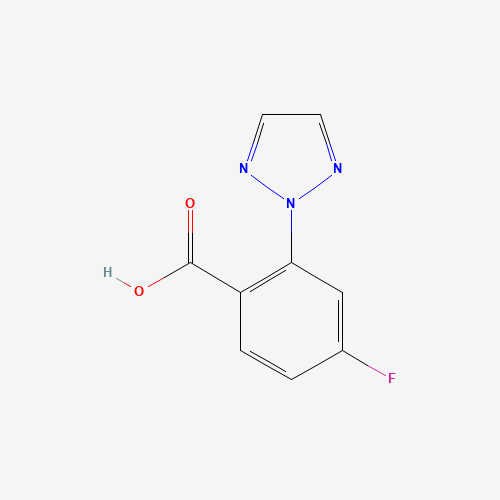 4-fluoro-2-(triazol-2-yl)benzoic acid (CAS: 1293284-50-0) - Related Chemical Product