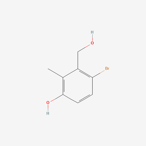 4-bromo-3-(hydroxymethyl)-2-methylphenol (CAS: 1255206-72-4) - Related Chemical Product