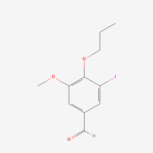 3-iodo-5-methoxy-4-propoxybenzaldehyde (CAS: 106331-89-9) - Related Chemical Product